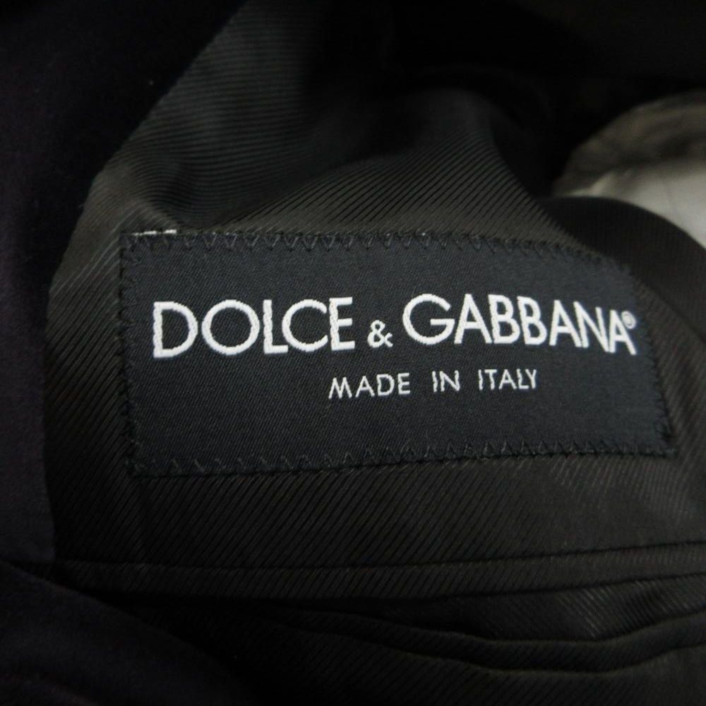 Dolce & Gabbana Tailored Jacket Velour Single Fully Lined Shoulder Pad XL 52 — view 3