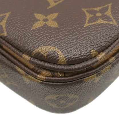 Louis Vuitton 2-Way Bag Pochette Metis MM Monogram Canvas Reverse Gold Brown — view 4