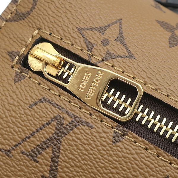 Louis Vuitton 2-Way Bag Pochette Metis MM Monogram Canvas Reverse Gold Brown — view 6