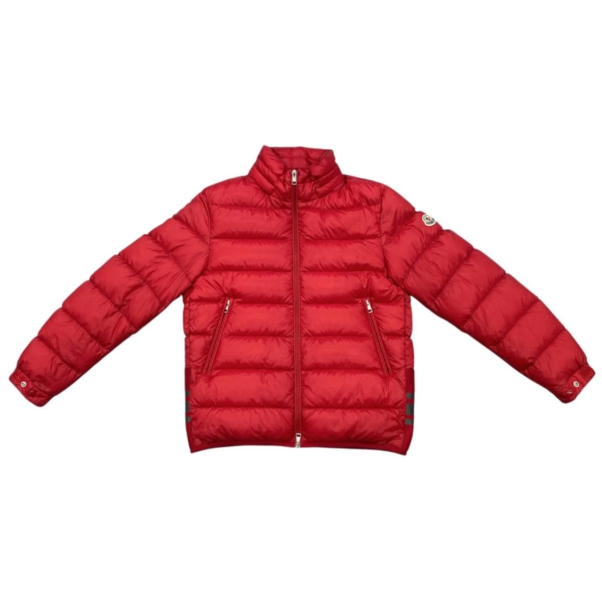 Moncler Down Jacket Verte Nylon Logo