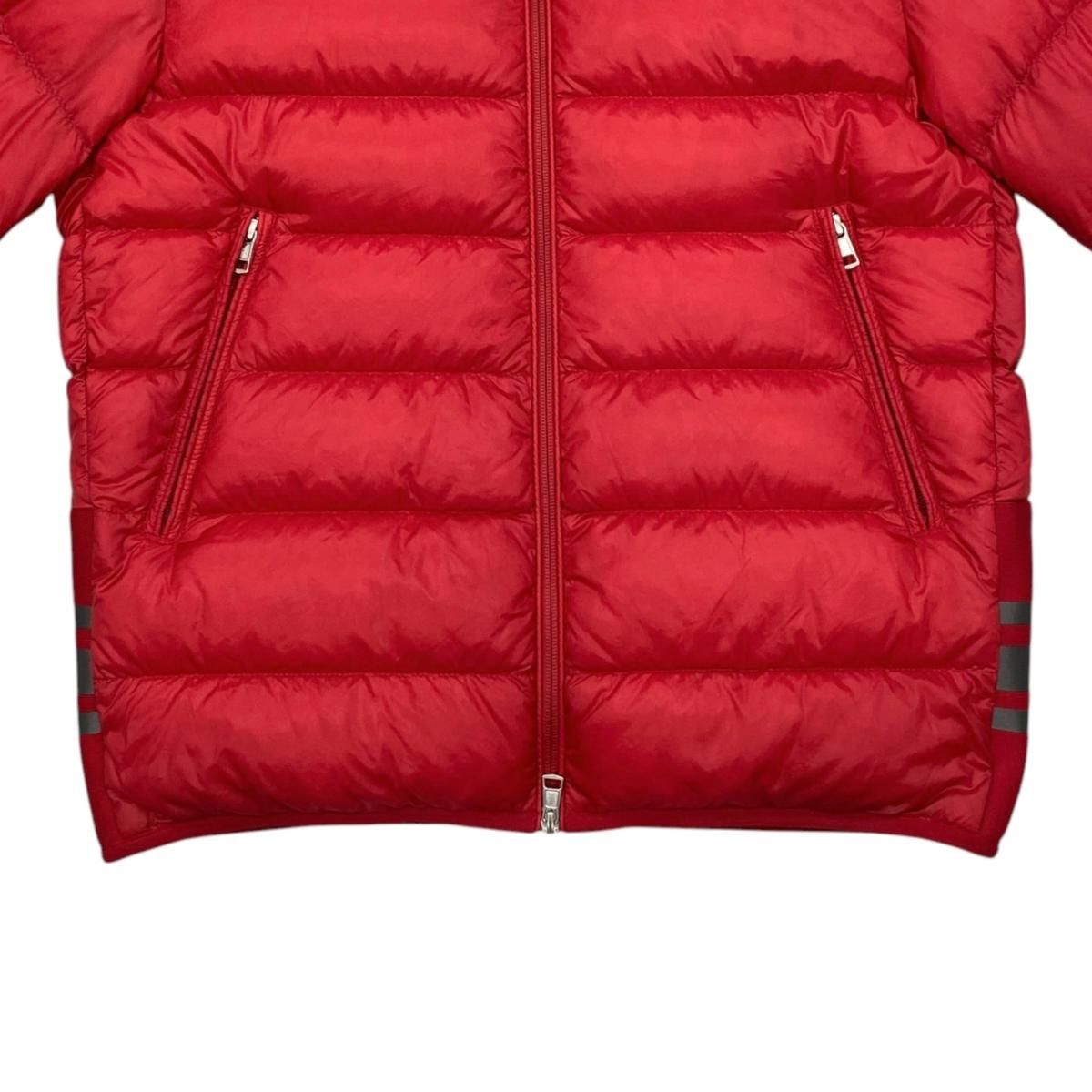 Moncler Down Jacket Verte Nylon Logo — view 4