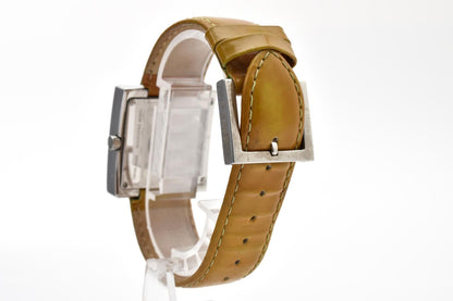 Fendi Zucca Quartz Watch Green Dial 2 Hand Stainless Steel Patent Leather 31.1 — view 7