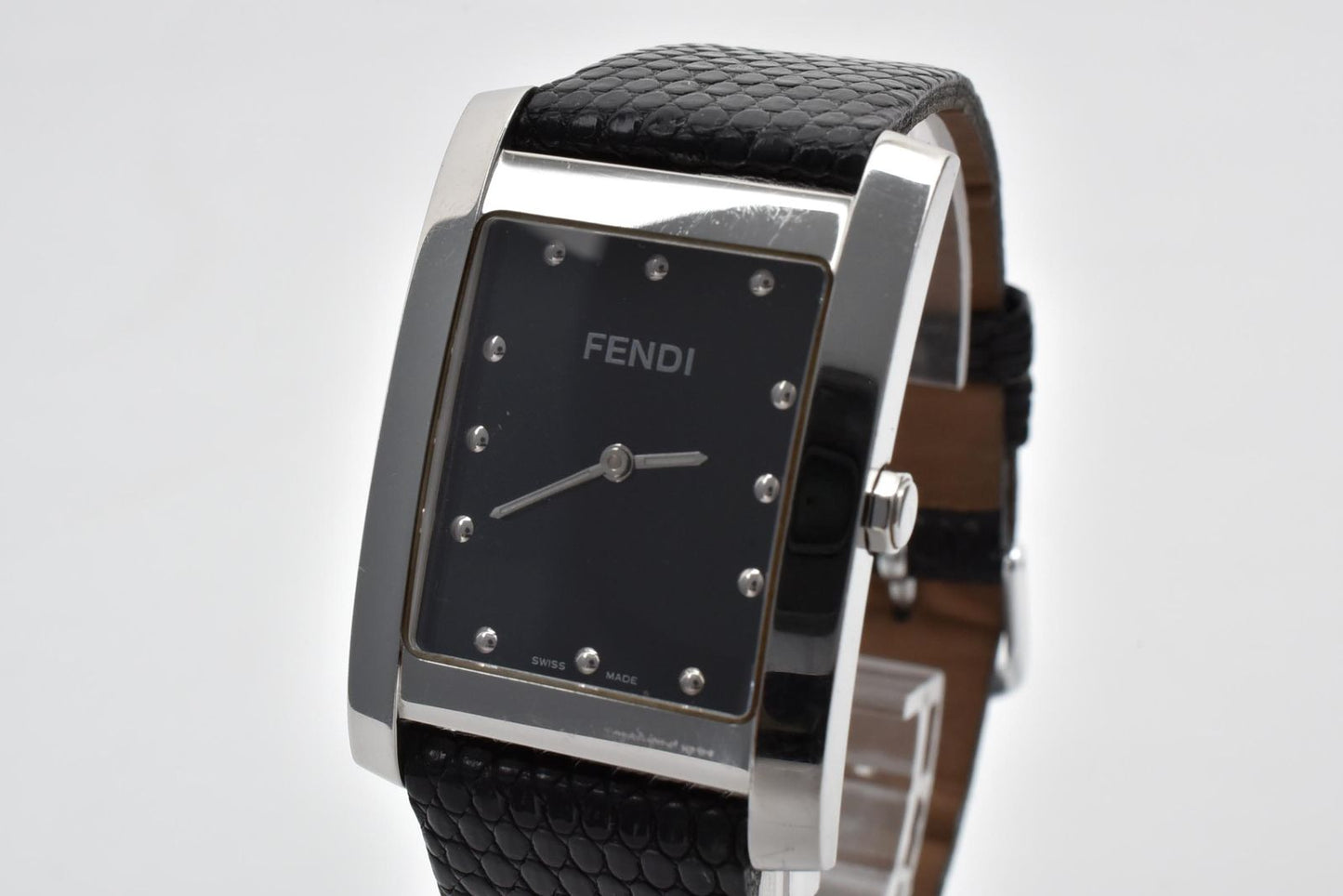 Fendi Classico Clasico Quartz Watch Black Dial 2.4 Vintage