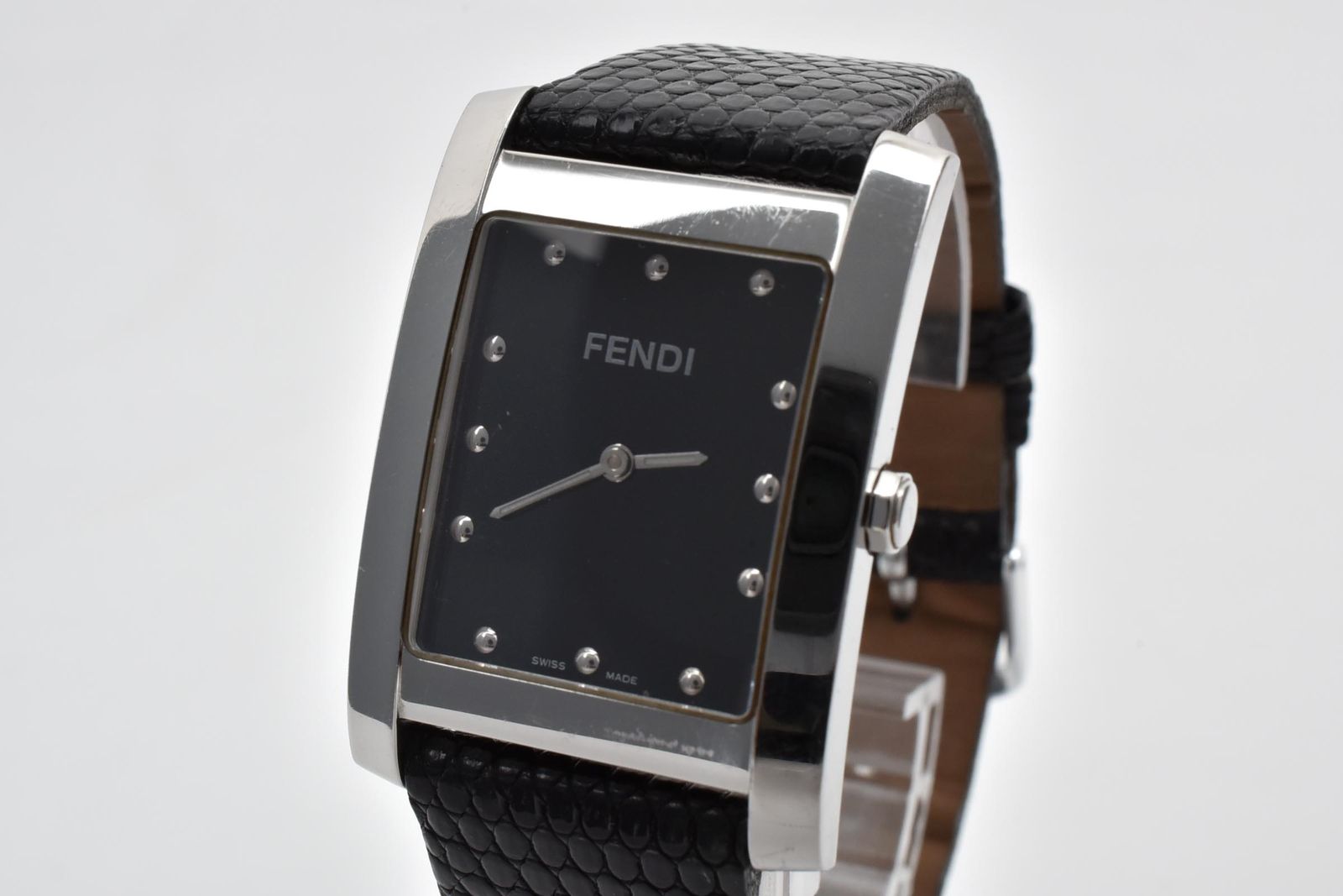Fendi Classico Clasico Quartz Watch Black Dial 2.4 Vintage
