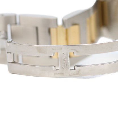 Cartier Yellow Gold Stainless Steel Ballon Bleu MM 36 Quartz Watch — view 8