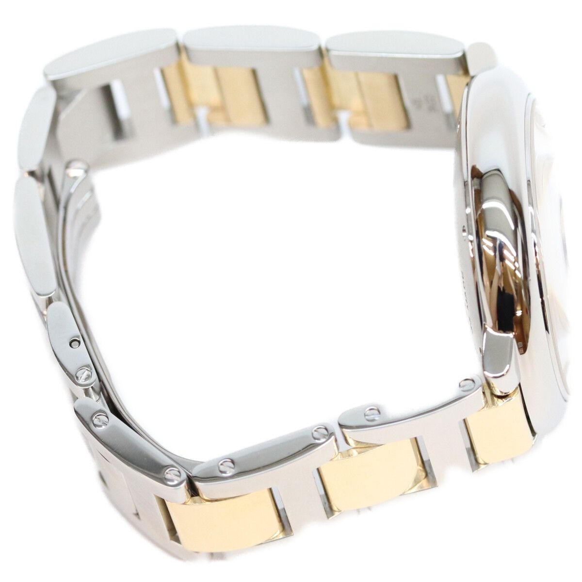 Cartier Yellow Gold Stainless Steel Ballon Bleu MM 36 Quartz Watch — view 4