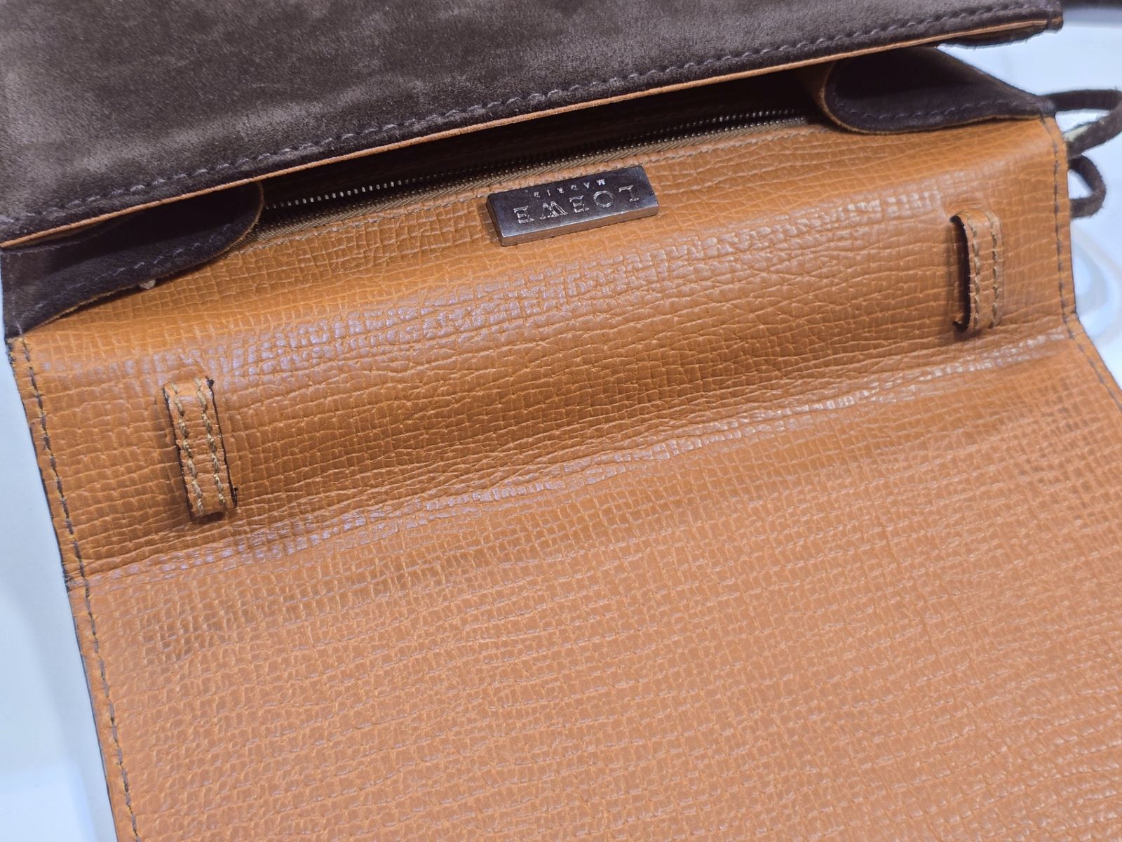 Loewe Barcelona Suede Bag — view 8