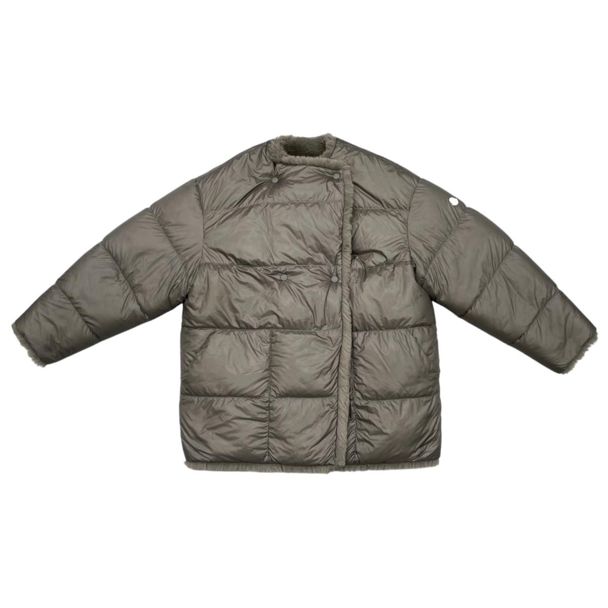 Moncler Hike Collaboration Down Jacket Rema Reversible Fur Nylon Polyester