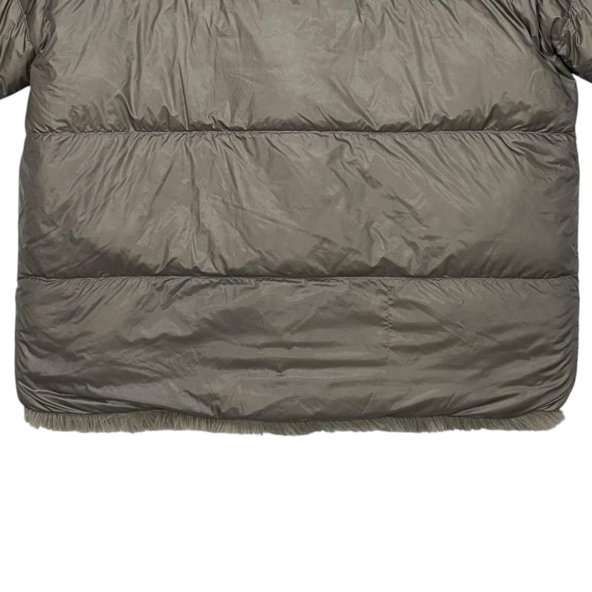 Moncler Hike Collaboration Down Jacket Rema Reversible Fur Nylon Polyester — view 6