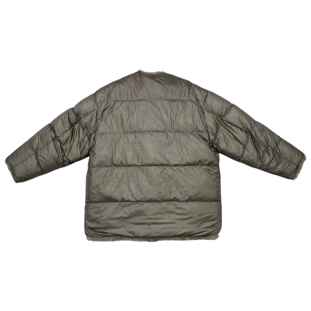 Moncler Hike Collaboration Down Jacket Rema Reversible Fur Nylon Polyester — view 2