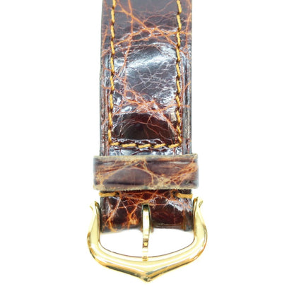 Cartier Must Tank SM Vermeil Straight Roman Dial Watch — view 7