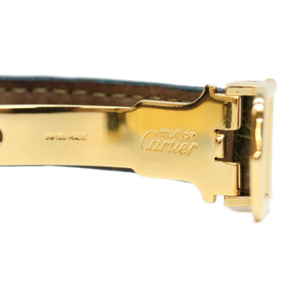 Cartier Must Vendome Vermeil SM Silver Opaline Dial Watch — view 6