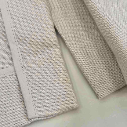 Max Mara S 'S Linen Double Breasted Tailored Jacket Half-Lined Solid 38 — view 8