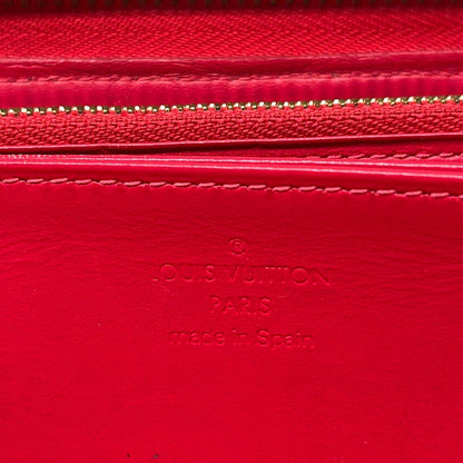 Louis Vuitton Wallet Monogram Vernis Zippy Hot Pink Leather — view 5