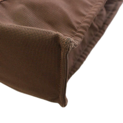 Hermes Her Line Tote Bag MM Canvas Brown TK — view 7