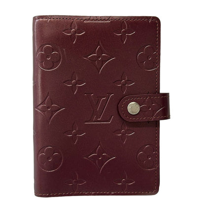 Louis Vuitton Notebook Monogram Matte Agenda PM Violet