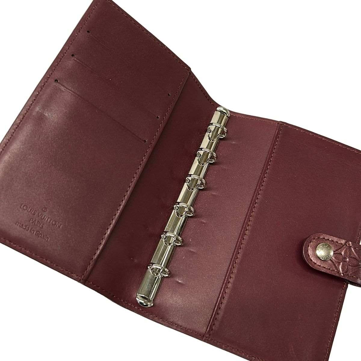 Louis Vuitton Notebook Monogram Matte Agenda PM Violet — view 3