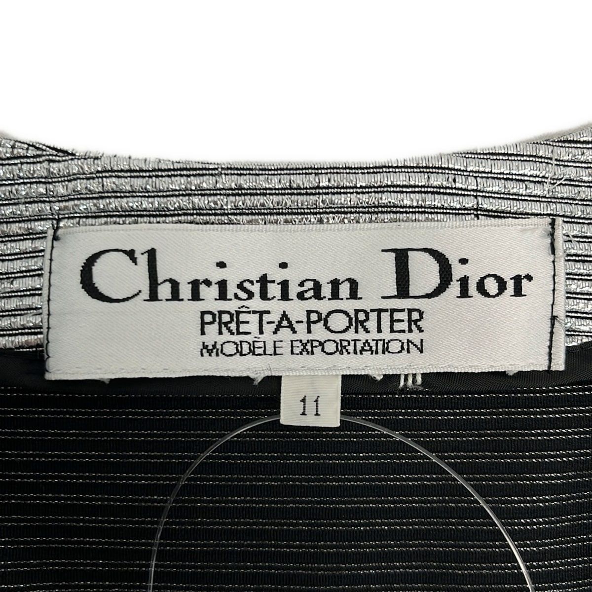 Dior Jacket 11 Silver Long Sleeve Pret-a-porter Spring Fall M — view 3