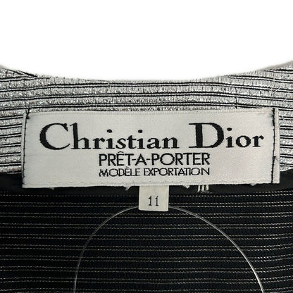 Dior Jacket 11 Silver Long Sleeve Pret-a-porter Spring Fall M — view 3