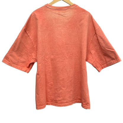 Louis Vuitton Short Sleeve T-Shirt Gda Pink Silver Crew Neck Oversize Washed M — view 2