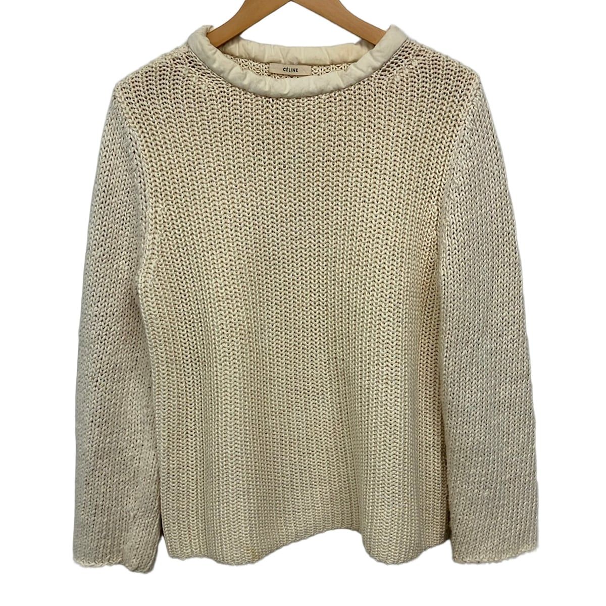 Celine Long Sleeve Sweater Ivory M