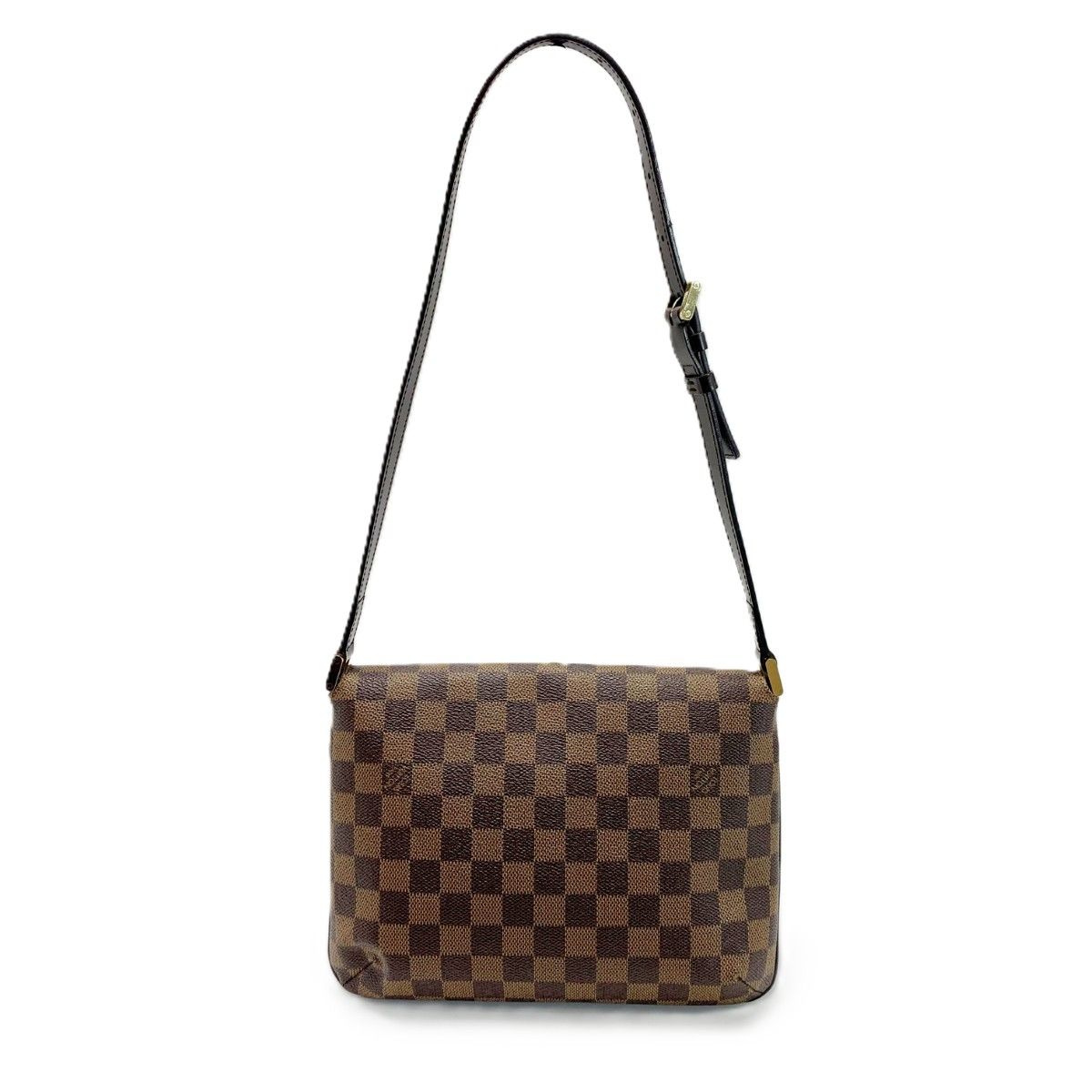Louis Vuitton Damier Musette Tango Shoulder Bag Gold — view 2