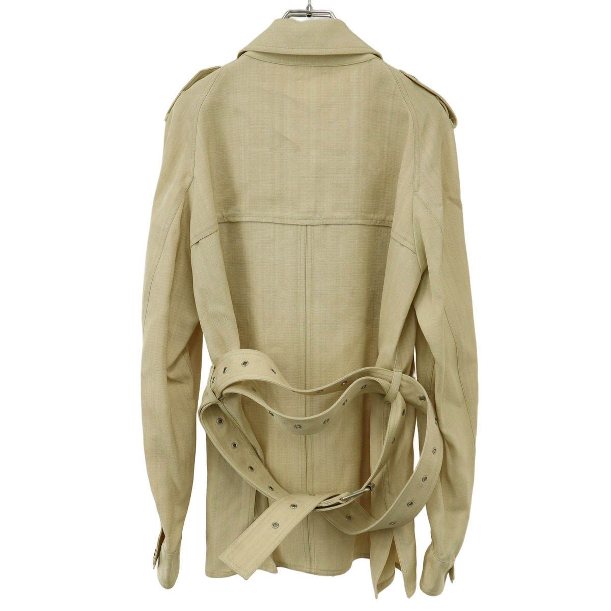 Celine by Phoebe Philo Short Trench Jacket 2 Beige 40 — view 2