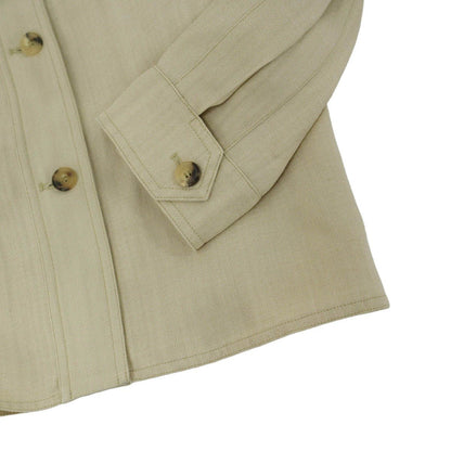 Celine by Phoebe Philo Short Trench Jacket 2 Beige 40 — view 5