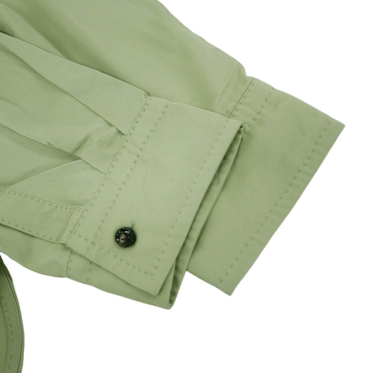 Bottega Veneta Open Neck Shirt Green 38 — view 4