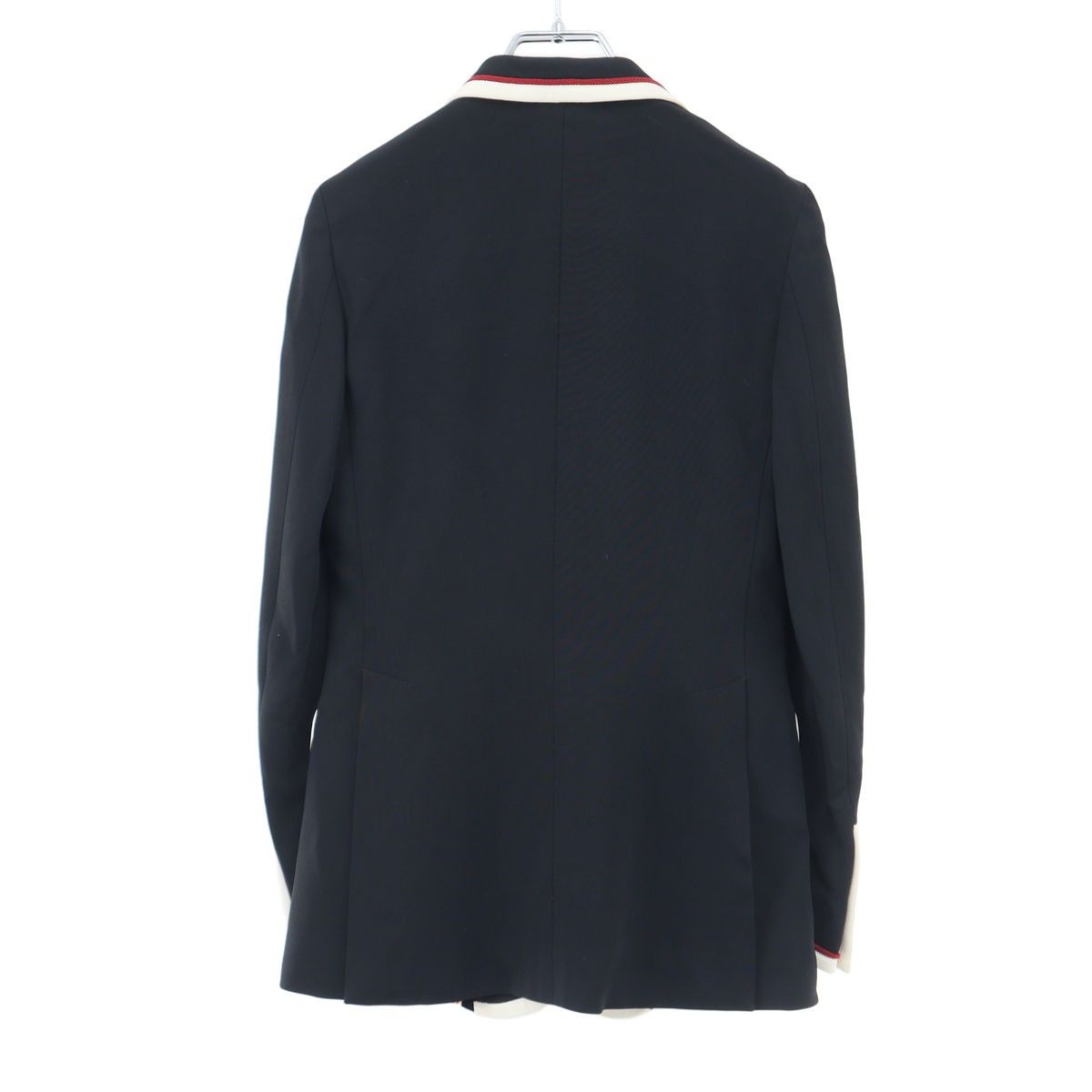 Gucci Peak Lapel Tailored Jacket Black 36 — view 2