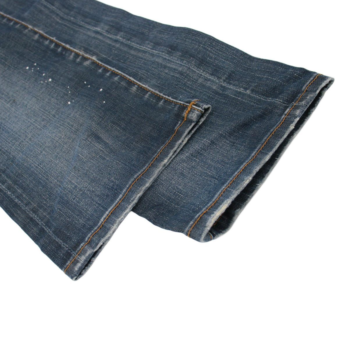 Dior Homme Under My Car Denim Pants Indigo Blue 26 — view 5