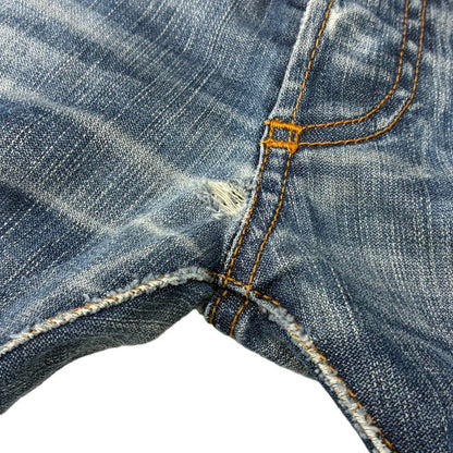 Dior Homme Under My Car Denim Pants Indigo Blue 26 — view 6