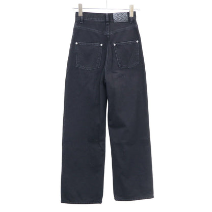 Bottega Veneta Wide Leg Denim Pants Black 36 — view 2