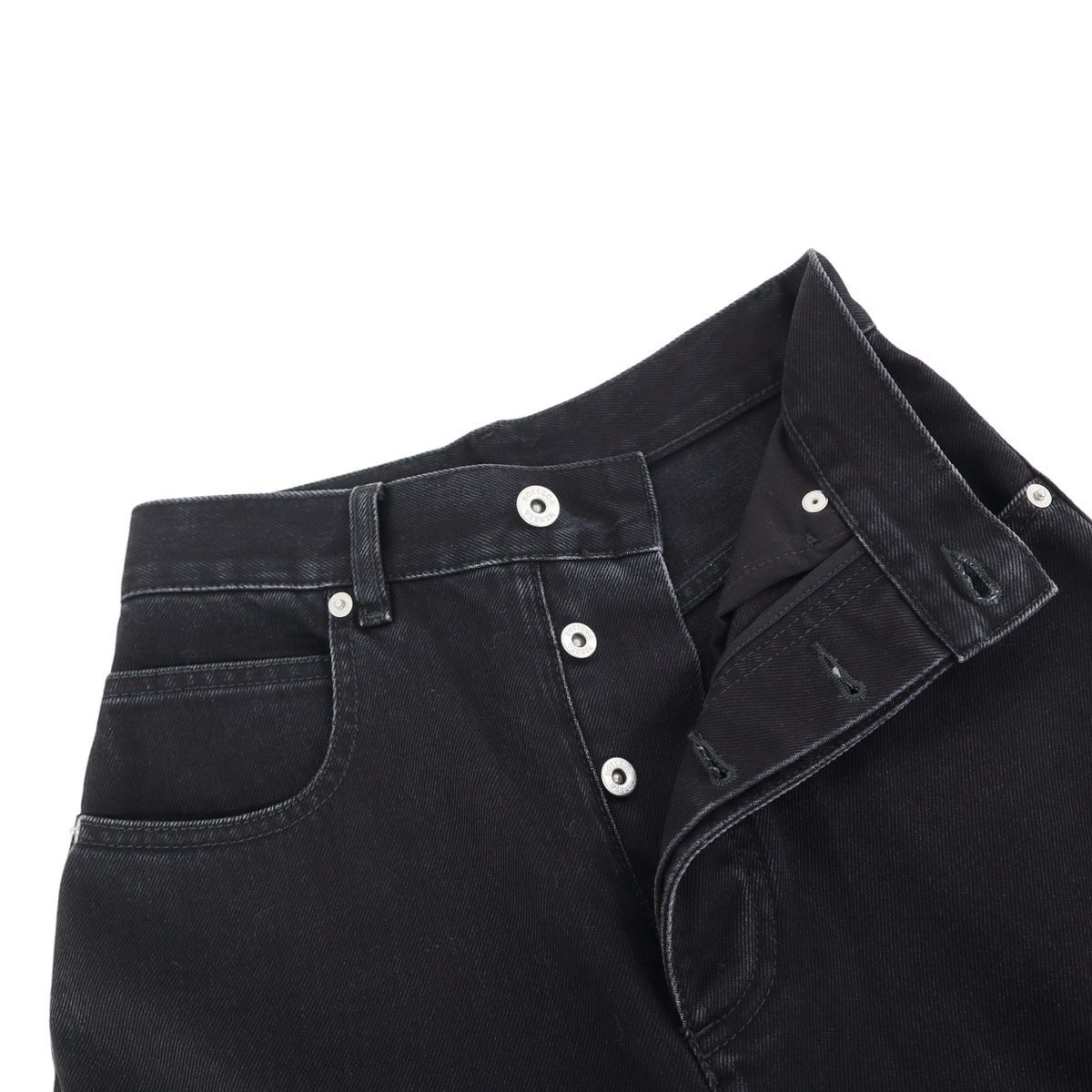 Bottega Veneta Wide Leg Denim Pants Black 36 — view 4
