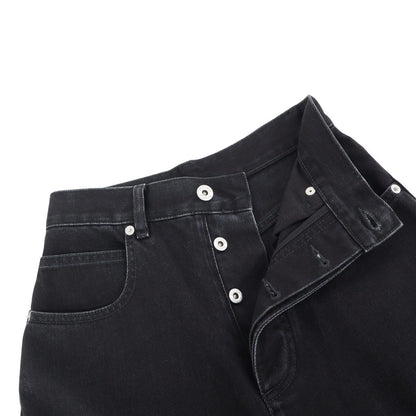 Bottega Veneta Wide Leg Denim Pants Black 36 — view 4