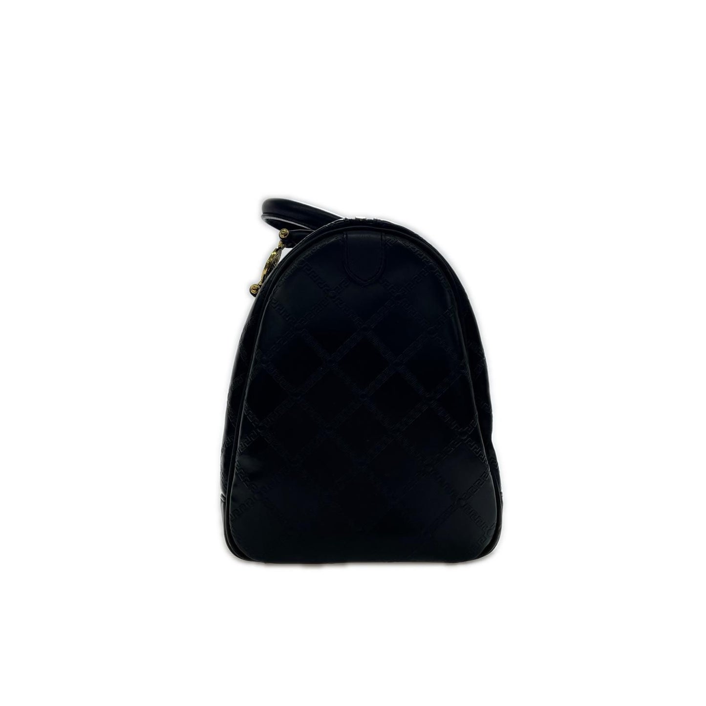 Versace Sunburst Black Mini Boston Corner Yes Travel Bag — view 3