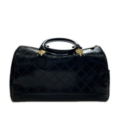 Versace Sunburst Black Mini Boston Corner Yes Travel Bag — view 2