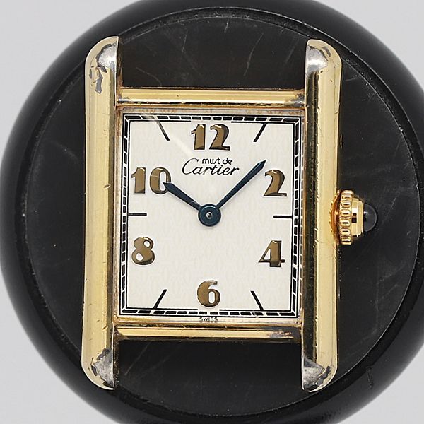 Cartier Class Must Tank Top Only White Dial Arabia Watch