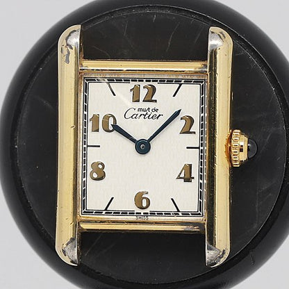 Cartier Class Must Tank Top Only White Dial Arabia Watch
