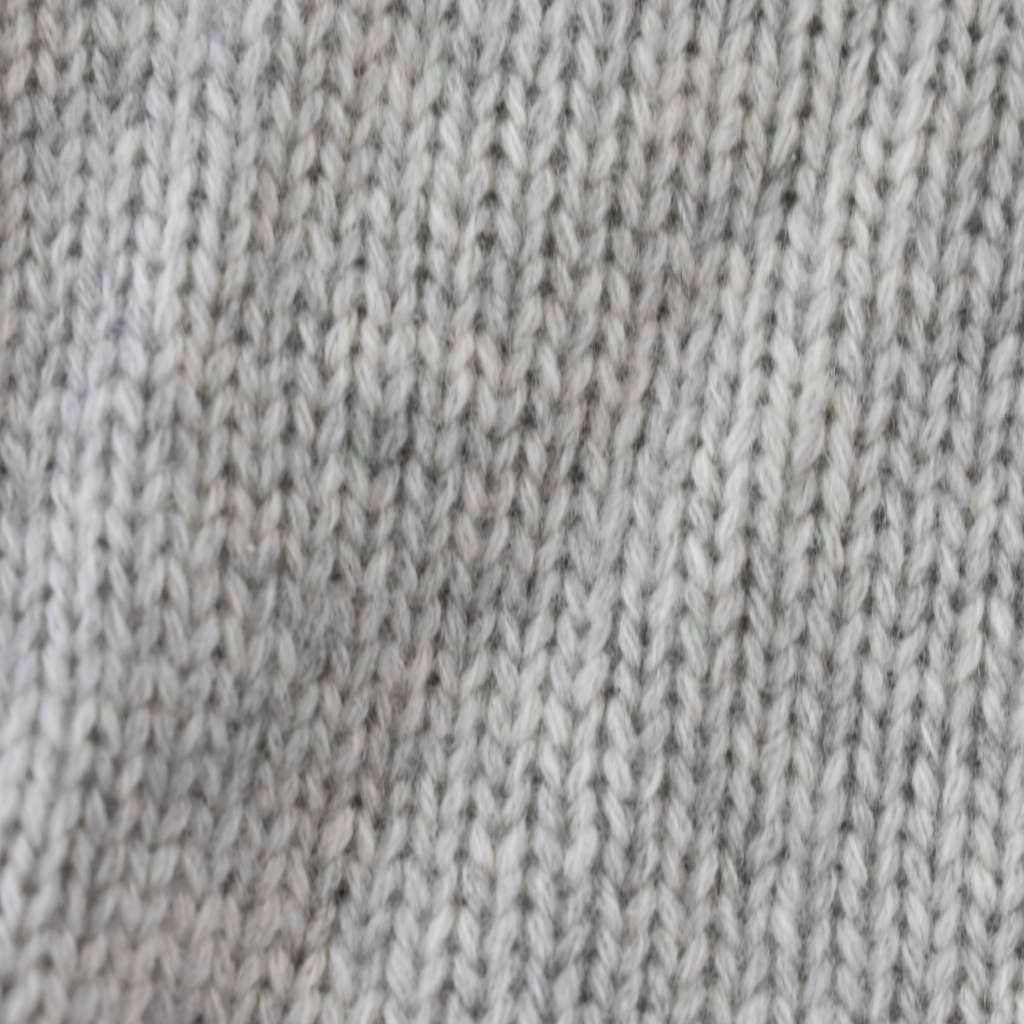 Celine Cardigan Cashmere Front Button Knit Sweater Gray L — view 6
