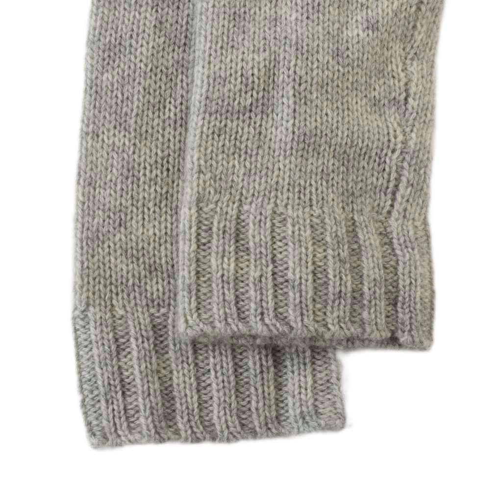 Celine Cardigan Cashmere Front Button Knit Sweater Gray L — view 8