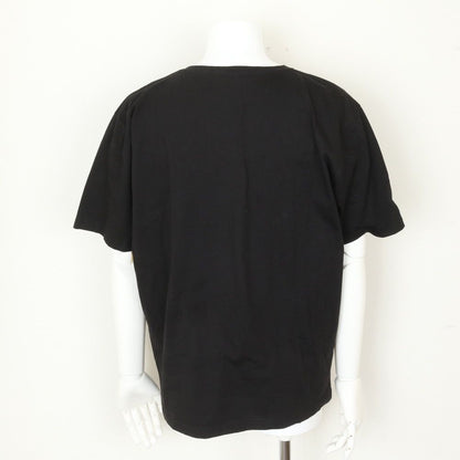 Celine Logo Short Sleeve T-Shirt Black Top L — view 4