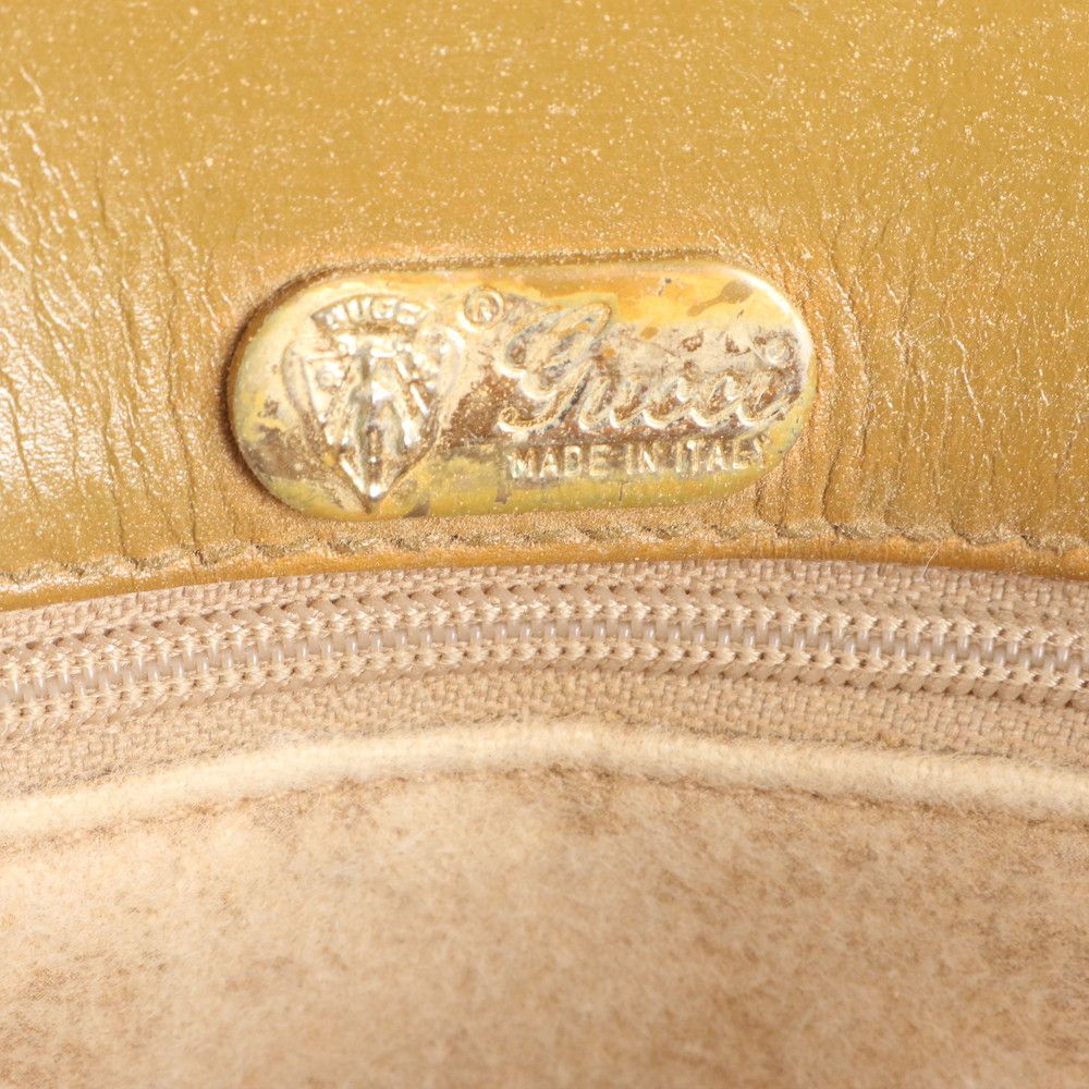 Gucci Micro GG Canvas Leather Shoulder Bag — view 8