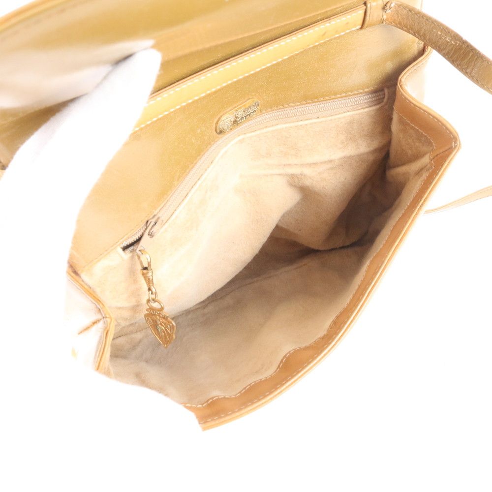 Gucci Micro GG Canvas Leather Shoulder Bag — view 7