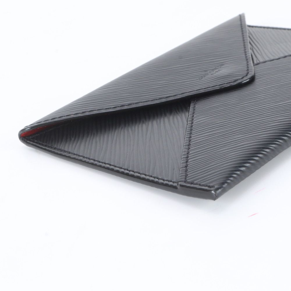 Louis Vuitton Epi Leather Pouch Clutch Second Black — view 5
