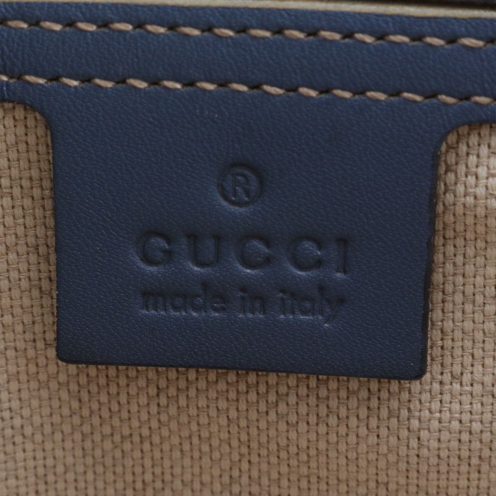 Gucci GG Supreme Star Leather Shoulder Bag Crossbody Hand — view 8