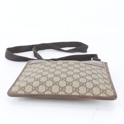 Gucci GG Supreme Leather Shoulder Bag Crossbody Messenger Business — view 5