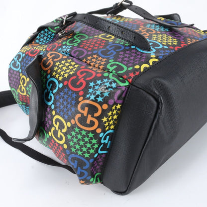 Gucci GG Psychedelic Leather Backpack Shoulder Bag Business — view 6