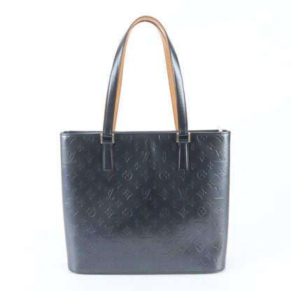 Louis Vuitton Monogram Mat Wilwood Leather Tote Bag Shoulder — view 3