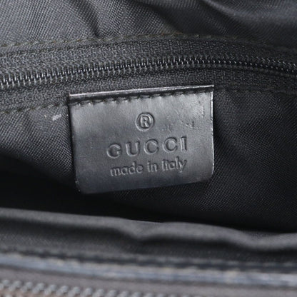 Gucci Bamboo GG Nylon Handbag Tote Black — view 8